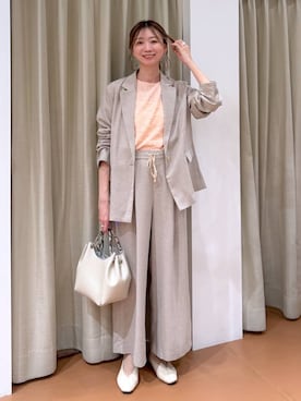 nami(Elura/ヤエチカ）さん（レディース・169cm）の春コーディネート