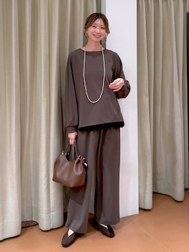 nami(Elura/ヤエチカ）さん（レディース・169cm）の春コーディネート