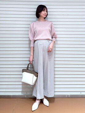 nami(Elura/ヤエチカ）さん（レディース・169cm）の春コーディネート