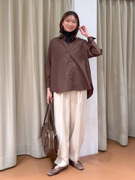 nami(Elura/ヤエチカ）さん（レディース・169cm）の冬コーディネート