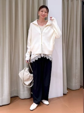 nami(Elura/ヤエチカ）さん（レディース・169cm）の冬コーディネート