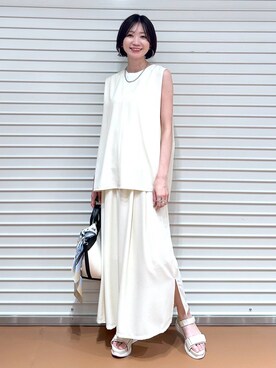 nami(Elura/ヤエチカ）さん（レディース・169cm）の夏コーディネート