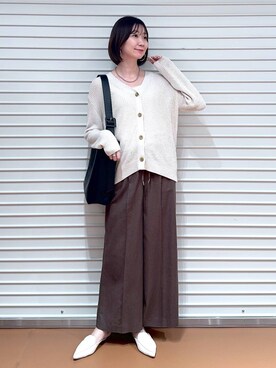 nami(Elura/ヤエチカ）さん（レディース・169cm）の春コーディネート