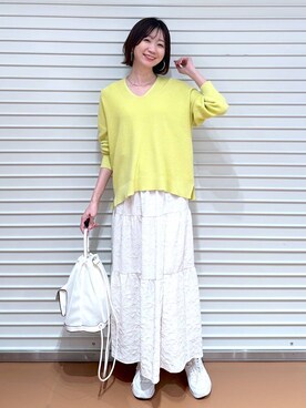 nami(Elura/ヤエチカ）さん（レディース・169cm）の春コーディネート