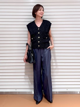 nami(Elura/ヤエチカ)さん(レディース・169cm)の秋コーディネート