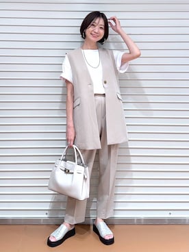 nami(Elura/ヤエチカ）さん（レディース・169cm）の夏コーディネート