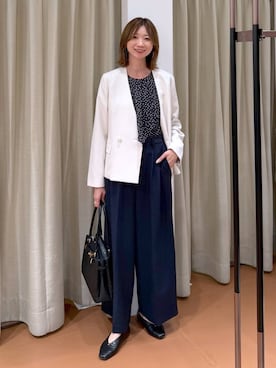 nami(Elura/ヤエチカ）さん（レディース・169cm）の冬コーディネート