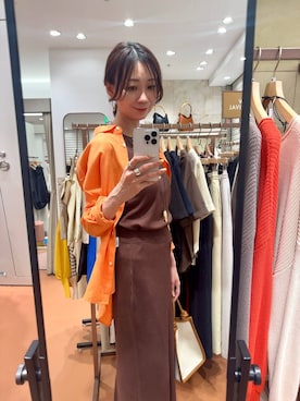 「Elura（エルーラ）のアイテム（スカート）」を使った、nami(Elura/ヤエチカ）さん（レディース・169cm）の春コーディネート