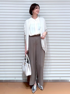 nami(Elura/ヤエチカ）さん（レディース・169cm）の秋コーディネート