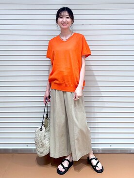 nami(Elura/ヤエチカ）さん（レディース・169cm）の夏コーディネート