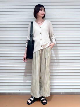 nami(Elura/ヤエチカ）さん（レディース・169cm）の春コーディネート