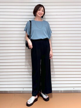 nami(Elura/ヤエチカ）さん（レディース・169cm）の夏コーディネート