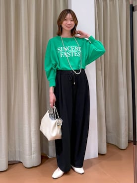 nami(Elura/ヤエチカ)さん(レディース・169cm)の春コーディネート