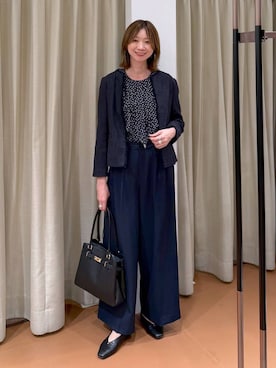 nami(Elura/ヤエチカ）さん（レディース・169cm）の冬コーディネート