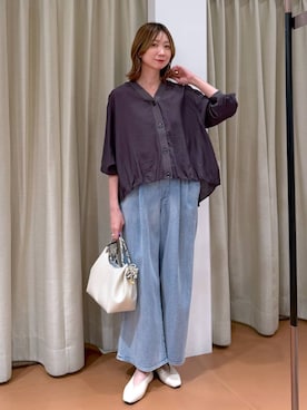 nami(Elura/ヤエチカ）さん（レディース・169cm）の春コーディネート