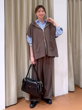 nami(Elura/ヤエチカ）さん（レディース・169cm）の春コーディネート