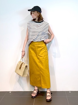 nami(Elura/ヤエチカ）さん（レディース・169cm）の夏コーディネート