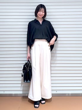 nami(Elura/ヤエチカ）さん（レディース・169cm）の春コーディネート