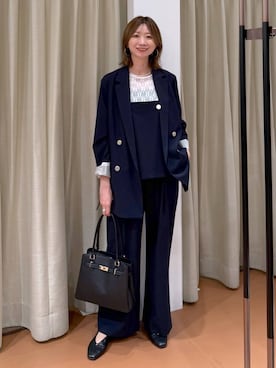 nami(Elura/ヤエチカ）さん（レディース・169cm）の冬コーディネート