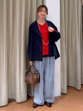 nami(Elura/ヤエチカ）さん（レディース・169cm）の春コーディネート