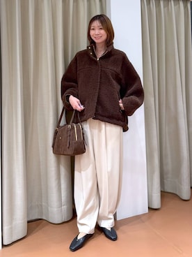 nami(Elura/ヤエチカ）さん（レディース・169cm）の冬コーディネート