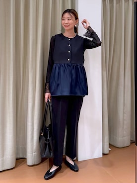 nami(Elura/ヤエチカ)さん(レディース・169cm)の冬コーディネート