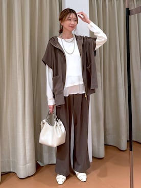 nami(Elura/ヤエチカ）さん（レディース・169cm）の春コーディネート