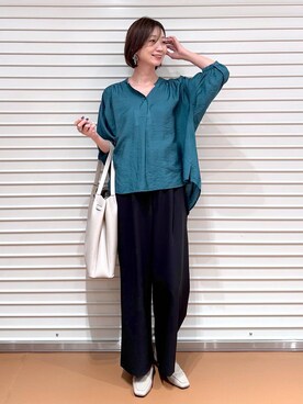 nami(Elura/ヤエチカ）さん（レディース・169cm）の秋コーディネート