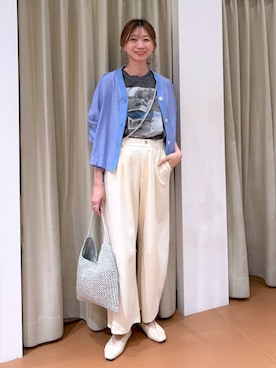 「Elura（エルーラ）のアイテム」を使った、nami(Elura/ヤエチカ）さん（レディース・169cm）の春コーディネート