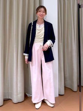 nami(Elura/ヤエチカ）さん（レディース・169cm）の春コーディネート