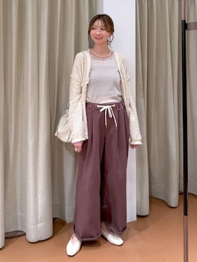 nami(Elura/ヤエチカ）さん（レディース・169cm）の春コーディネート