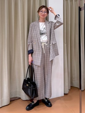 nami(Elura/ヤエチカ）さん（レディース・169cm）の春コーディネート