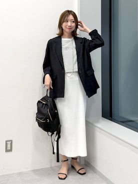 nami(Elura/ヤエチカ）さん（レディース・169cm）の春コーディネート