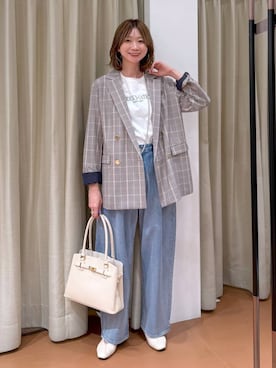 nami(Elura/ヤエチカ）さん（レディース・169cm）の冬コーディネート