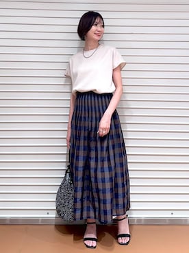 nami(Elura/ヤエチカ）さん（レディース・169cm）の夏コーディネート