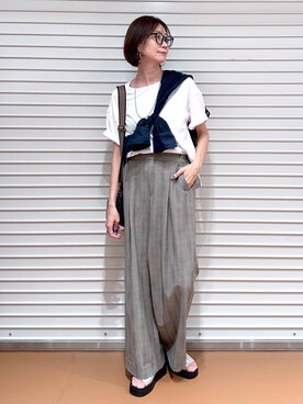 nami(Elura/ヤエチカ）さん（レディース・169cm）の夏コーディネート