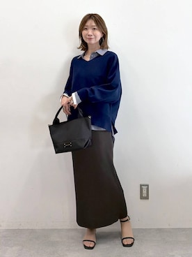 nami(Elura/ヤエチカ）さん（レディース・169cm）の冬コーディネート