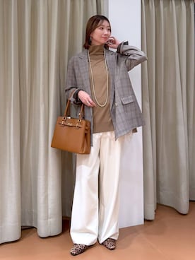 nami(Elura/ヤエチカ）さん（レディース・169cm）の冬コーディネート