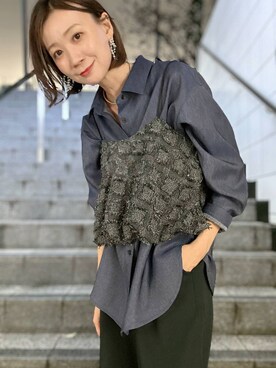 nami(Elura/ヤエチカ）さん（レディース・169cm）の秋コーディネート