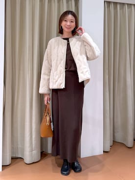 nami(Elura/ヤエチカ）さん（レディース・169cm）の冬コーディネート