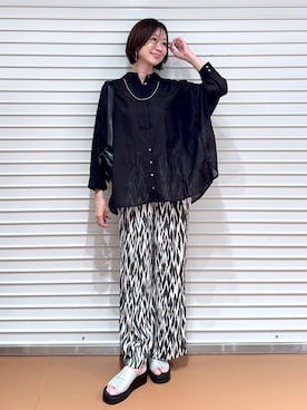 nami(Elura/ヤエチカ）さん（レディース・169cm）の夏コーディネート