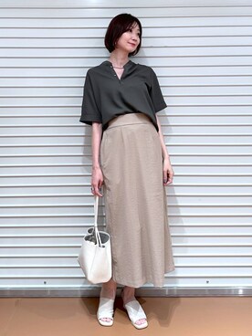 nami(Elura/ヤエチカ）さん（レディース・169cm）の夏コーディネート