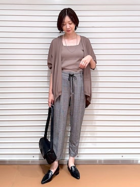 nami(Elura/ヤエチカ）さん（レディース・169cm）の秋コーディネート