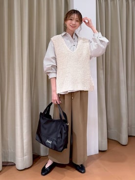 「Elura（エルーラ）のアイテム」を使った、nami(Elura/ヤエチカ）さん（レディース・169cm）の春コーディネート