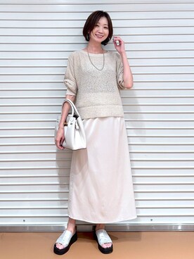 nami(Elura/ヤエチカ）さん（レディース・169cm）の秋コーディネート