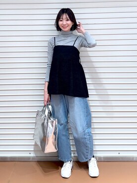 nami(Elura/ヤエチカ）さん（レディース・169cm）の春コーディネート