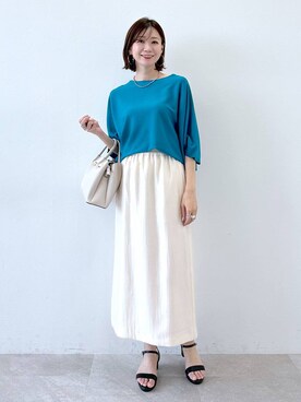 nami(Elura/ヤエチカ）さん（レディース・169cm）の夏コーディネート