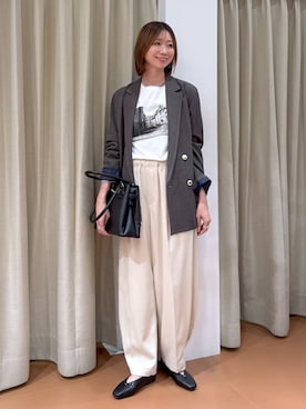 nami(Elura/ヤエチカ）さん（レディース・169cm）の冬コーディネート