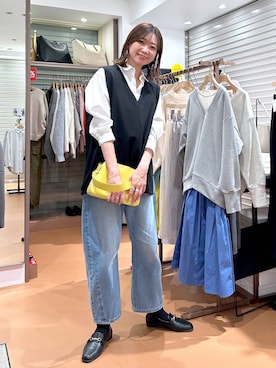 nami(Elura/ヤエチカ)さん(レディース・169cm)の冬コーディネート