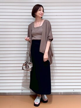 nami(Elura/ヤエチカ）さん（レディース・169cm）の夏コーディネート